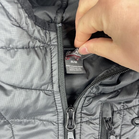 Outdoor Research Women's M Vashon Hybrid Full-Zip Jacket Black Wool Blend - Picture 9 of 16